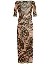 Etro - Midi Dresses - Lyst