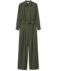 Twinset - Stud-Embellished Twill Jumpsuit - Lyst