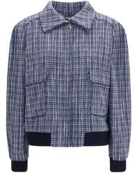 Kiton - Zip-Up Tweed Jacket - Lyst