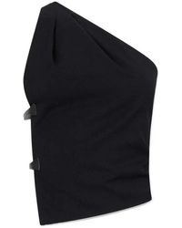 DSquared² - Draped One-Shoulder Top - Lyst