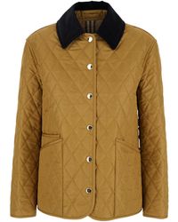 Burberry - Dranefeld Diamond-Quilted Jacket - Lyst