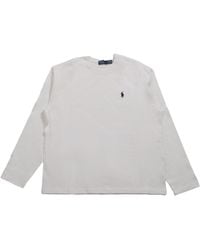 Polo Ralph Lauren - Logo Embroidered Crewneck T-Shirt - Lyst