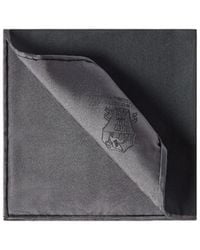 Brunello Cucinelli - Logo-Print Pocket Square - Lyst