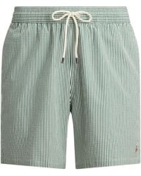 Polo Ralph Lauren - Traveler Striped Swim Shorts - Lyst