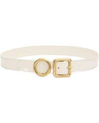 Jacquemus - Geometric-Buckle Leather Belt - Lyst