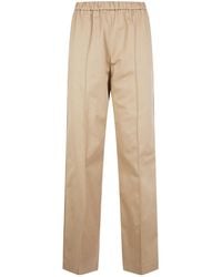Fabiana Filippi - Elastic Waistband Casual Pants - Lyst