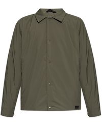 Rag & Bone - Logo-Patch Shirt Jacket - Lyst
