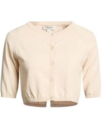 Max Mara - Simple Solid-Color Knit Short-Sleeve Top - Lyst