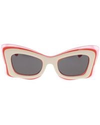 Loewe - Butterfly Frame Sunglasses - Lyst