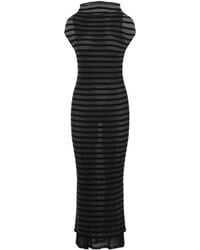 Jean Paul Gaultier - Mariniere Stripes Long Dress - Lyst