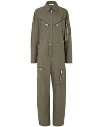Fendi - Parachute Canvas Jumpsuit - Lyst