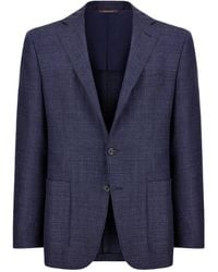 Canali - Long-Sleeved Suit Jacket - Lyst