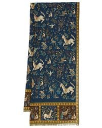 Drake's - Printed Scarf - Lyst