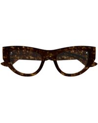 McQueen - Eyewear Cat-Eye Frame Glasses - Lyst