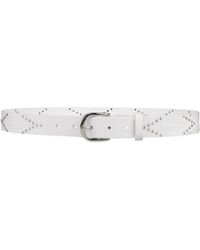 Isabel Marant - Solidcolor Leather Belt - Lyst