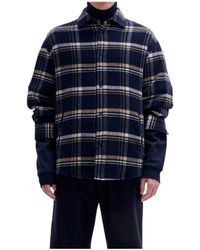 DARKPARK - Long-Sleeved Checked Shirt - Lyst