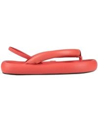 Isabel Marant - Minimalist Leather Flip-Flops - Lyst