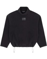 MM6 MAISON MARGIELA X SALOMON - High-Neck Drawstring-Hem Sweatshirt - Lyst