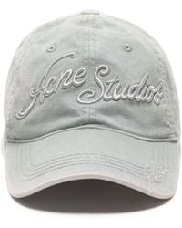 Acne Studios - Embroidered Cap - Lyst