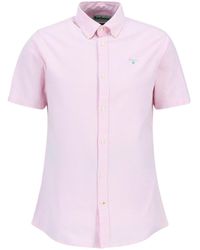 Barbour - Logo Short-Sleeved Shirt - Lyst
