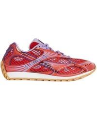 Bottega Veneta - Orbit Lace-Up Low-Cut Sneakers - Lyst