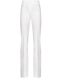 Pinko - High Waist Flared Trousers - Lyst