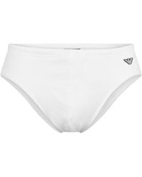 Emporio Armani - Slim-Fitting Swimming Trunks - Lyst