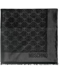 Moschino - Letter Pattern Scarf - Lyst