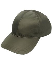 Prada - Logo Plaque Baseball Cap - Lyst