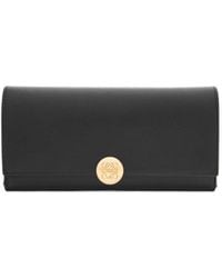 Loewe - Logo Engraved Fold-Over Wallet - Lyst