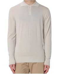 Barena - Pevaron Long-Sleeved Polo Shirt - Lyst