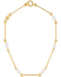 Celine - Les Perles Straight Necklace - Lyst