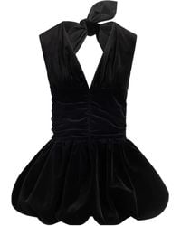 Patou - Velvet Minidress - Lyst
