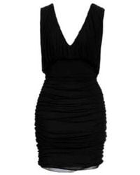 Saint Laurent - Solid-Color Sleeveless Dress - Lyst