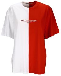 Stella McCartney - 2001. Two-Tone T-Shirt - Lyst