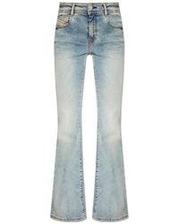 DIESEL - D-Ebbey Mid-Rise Bootcut Jeans - Lyst