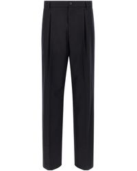 Dries Van Noten - Straight Wool Pants - Lyst
