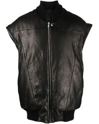Rick Owens - Jumbo Zip-Up Gilet - Lyst