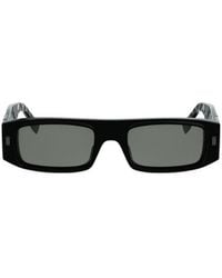 Fendi - Eyewear Rectangle Frame Sunglasses - Lyst