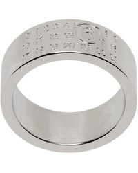 MM6 by Maison Margiela - Numeric Minimal Signature Ring - Lyst