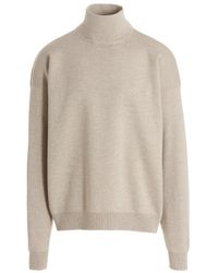 Fear Of God - Logo Patch Turtle Neck Jumper - Lyst