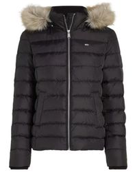 Tommy Hilfiger - Shiny Water Repellent Down Puffer Jacket - Lyst