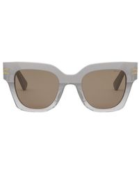 BVLGARI - B.zero1 Geometric Frame Sunglasses - Lyst