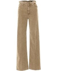 Dondup - Logo Patch Straight-Leg Pants - Lyst
