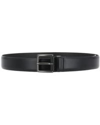 Orciani - Monaco Buckle Leather Belt - Lyst