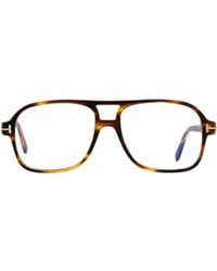 Tom Ford - Eyewear Pilot Frame Glasses - Lyst