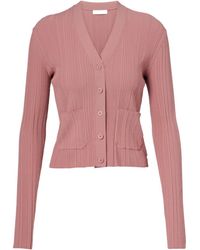 JOSEPH - Front Button Cardigan - Lyst