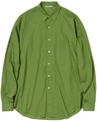 AURALEE - Super Fine Cotton Lawn Shirt - Lyst