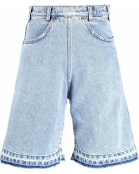 Philosophy Di Lorenzo Serafini - Denim Bermuda Shorts - Lyst