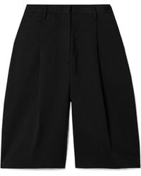 Matteau - Cotton-Blend Twill Shorts - Lyst